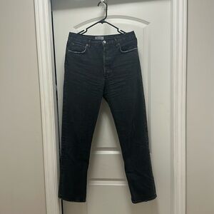 Aritzia Agolde ‘90s Pinch Waist Jeans #92727 Black size 29